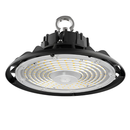 LED UFO High Bay Light, 240W/200W/150W, 6FT Cord, Selectable Watts and CCT, 36000 Lumens- 100-277 VAC - Lumens Depot