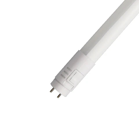 4FT LED T8 Glass Tube – 18W - 2250 Lumens - Adjustable CCT 4000K/5000K/6500K - Type A+B - Double-Ended - 120-277V - Frosted Lens - ETL & DLC Listed