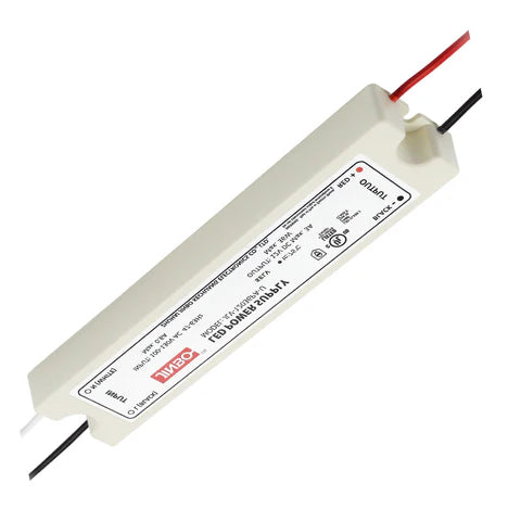 LED Power Supply - 36W - 12V DC - IP65 Waterproof - JLV-120 PA-U - UL Listed - Lumens Depot