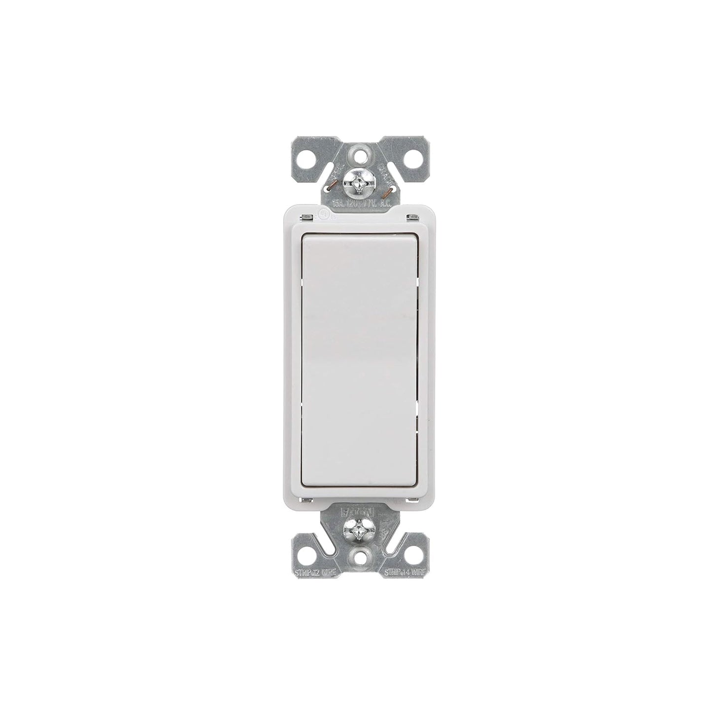 15A, 120/277 VAC, 3-way decor Rocker Wall Switch - Lumens Depot