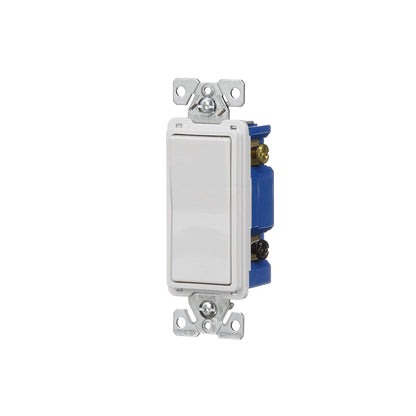 15A, 120/277 VAC, 3-way decor Rocker Wall Switch - Lumens Depot