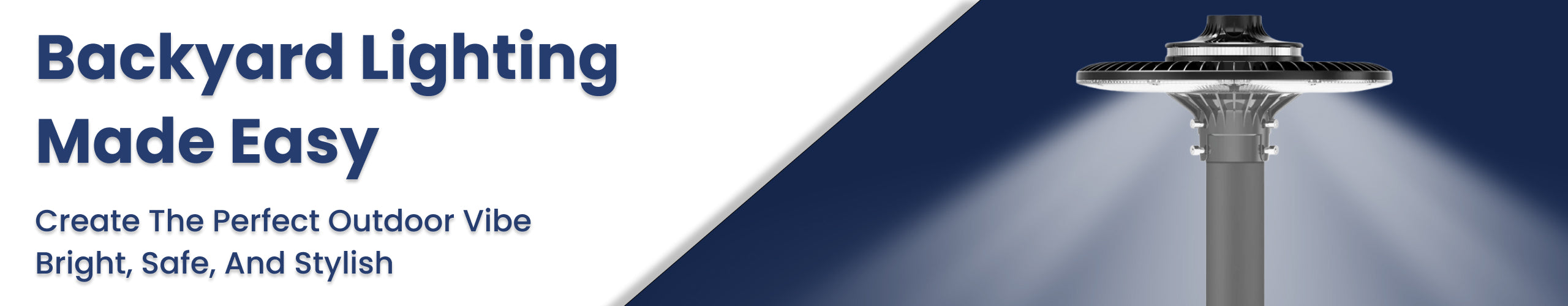 Post top Lights Banner