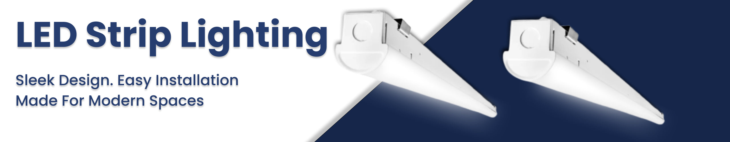 Linear Strip Lights Banner