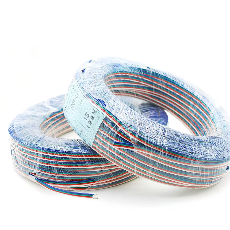 AWG 18 Wire for RGB LED Modules - 4C - Lumens Depot