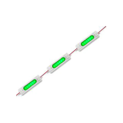High-Efficiency LED Module - 1.8W - Green - 12V DC - IP65 Waterproof - UL Listed - Lumens Depot