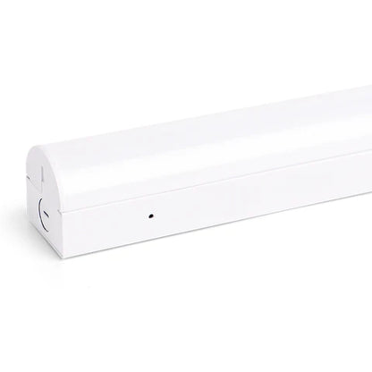 LED Linear Strip Fixture - Adjustable Wattage 60W/68W/72W/80W - 10,400 Lumens - CCT Adjustable 3500K/4000K/5000K - 8FT - IP20 - 120-277V - UL & DLC Listed - Lumens Depot