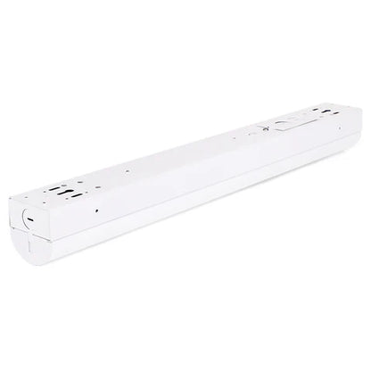 LED Linear Strip Fixture - Adjustable Wattage 60W/68W/72W/80W - 10,400 Lumens - CCT Adjustable 3500K/4000K/5000K - 8FT - IP20 - 120-277V - UL & DLC Listed - Lumens Depot