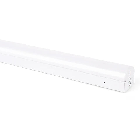 LED Linear Strip Fixture - Adjustable Wattage 60W/68W/72W/80W - 10,400 Lumens - CCT Adjustable 3500K/4000K/5000K - 8FT - IP20 - 120-277V - UL & DLC Listed - Lumens Depot