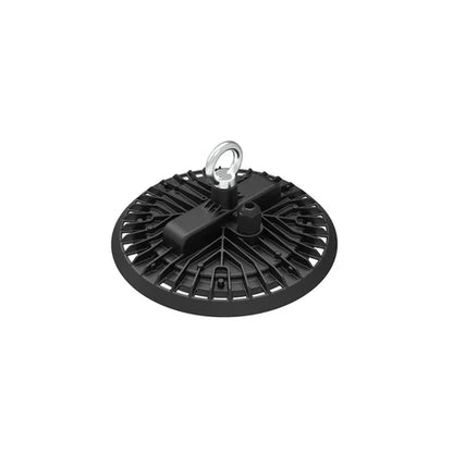 80W LED Round High Bay Light – 9200 Lumens - 5000K - 120V -  DOB - IP65 - UL Listed - Black Housing