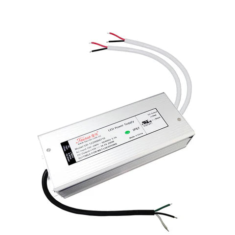 200W 12V DC LED Power Supply - IP67 Waterproof - UL Listed - Constant Voltage Driver for Indoor & Outdoor Use - Lumens Depot