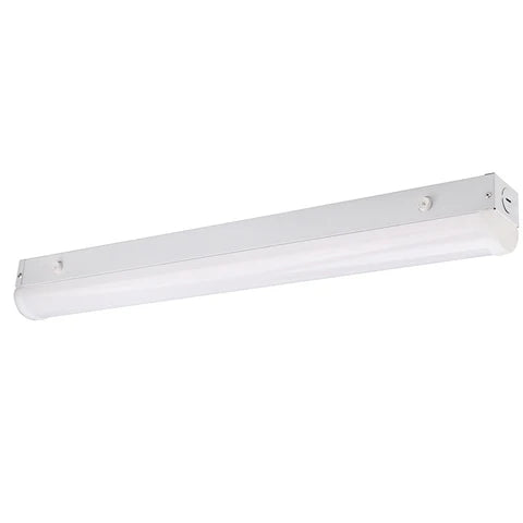 4FT LED Linkable Strip Light – Adjustable Wattage (20W/30W/40W) – 5400 Lumens – CCT Selectable (3000K/3500K/4000K/5000K) – 120-277V – Frosted Lens – UL & DLC Listed - Lumens Depot