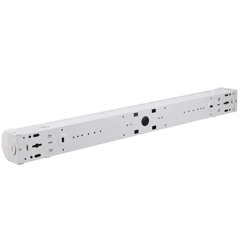 4FT LED Linkable Strip Light – Adjustable Wattage (20W/30W/40W) – 5400 Lumens – CCT Selectable (3000K/3500K/4000K/5000K) – 120-277V – Frosted Lens – UL & DLC Listed - Lumens Depot
