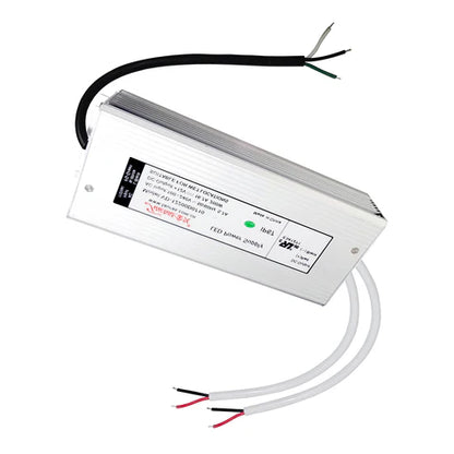 200W 12V DC LED Power Supply - IP67 Waterproof - UL Listed - Constant Voltage Driver for Indoor & Outdoor Use - Lumens Depot