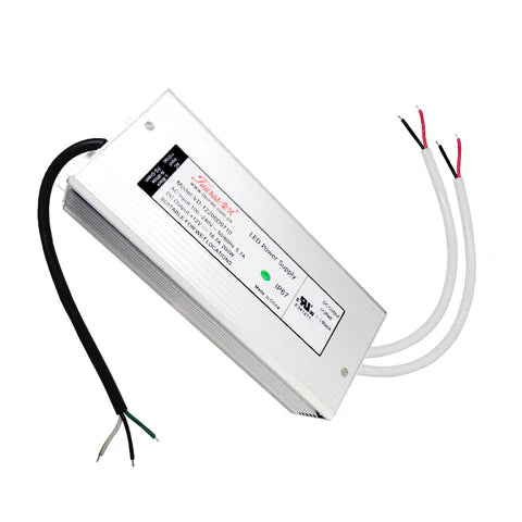 200W 12V DC LED Power Supply - IP67 Waterproof - UL Listed - Constant Voltage Driver for Indoor & Outdoor Use - Lumens Depot