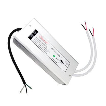 200W 12V DC LED Power Supply - IP67 Waterproof - UL Listed - Constant Voltage Driver for Indoor & Outdoor Use - Lumens Depot