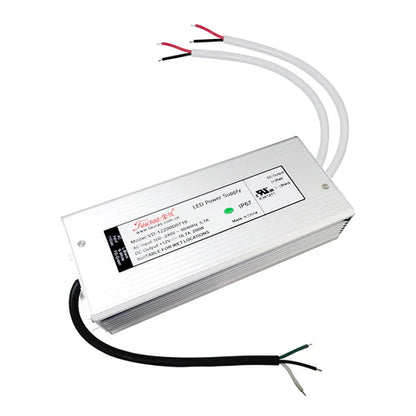 200W 12V DC LED Power Supply - IP67 Waterproof - UL Listed - Constant Voltage Driver for Indoor & Outdoor Use - Lumens Depot