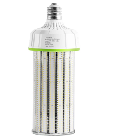 300W LED Corn Light Bulb – 5700K, 45,000Lumens, E39 Base,100- 277VAC, PC Cover, 5-Year Warranty - Lumens Depot