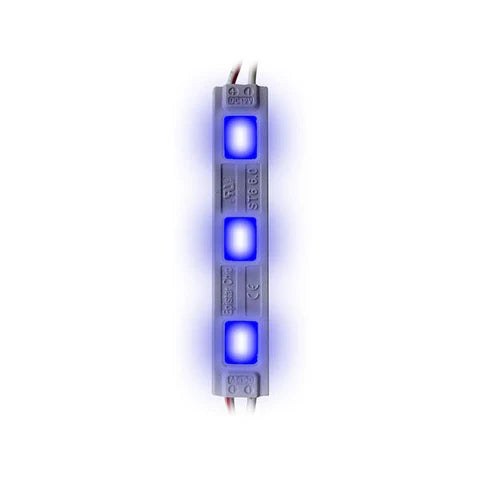 LED Sign Module - 0.72W - Blue - 12V DC - IP67 Waterproof - CE & ROHS Listed - High Efficiency & Durable - Lumens Depot