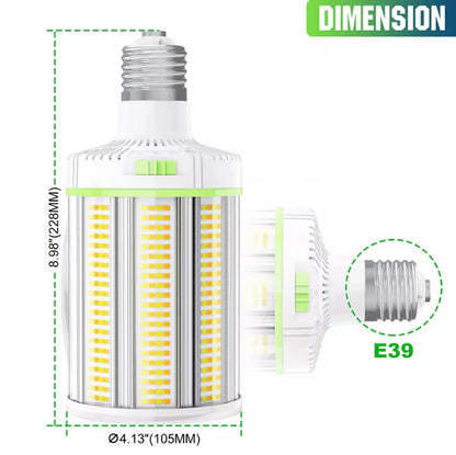 LED Corn Bulb, 120W, 16800 Lumens, 5000K, E39 Base, 100-277 VAC - Lumens Depot