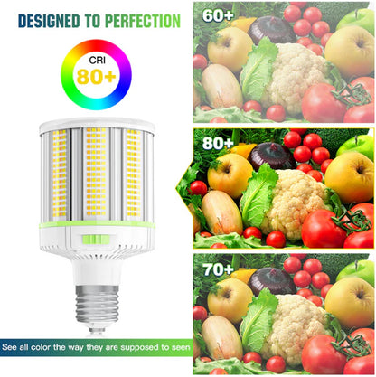 LED Corn Bulb, 120W, 16800 Lumens, 5000K, E39 Base, 100-277 VAC - Lumens Depot